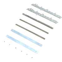 1951-1954 Emblem Kit with Strips Stainless Steel