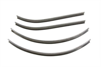 38-6681 - Mount Strips for Gas Tank Emblems Raw Steel by Wyatt Gatling