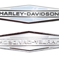 38-6682 - OE Emblem Set with Black Lettering by V-Twin
