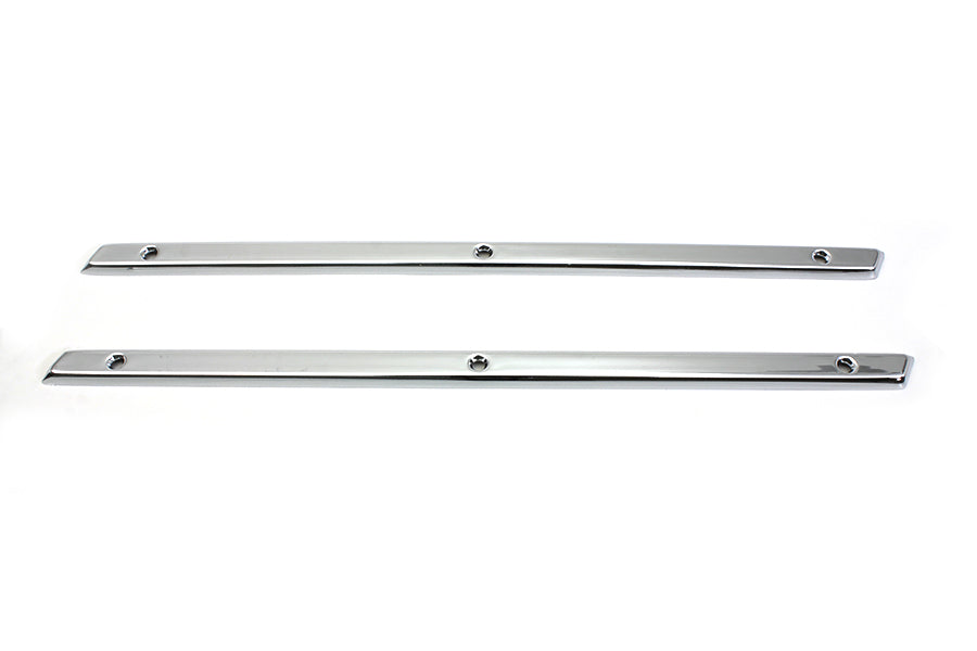 38-7045 - Chrome Steel Emblem Trim Strips by Wyatt Gatling