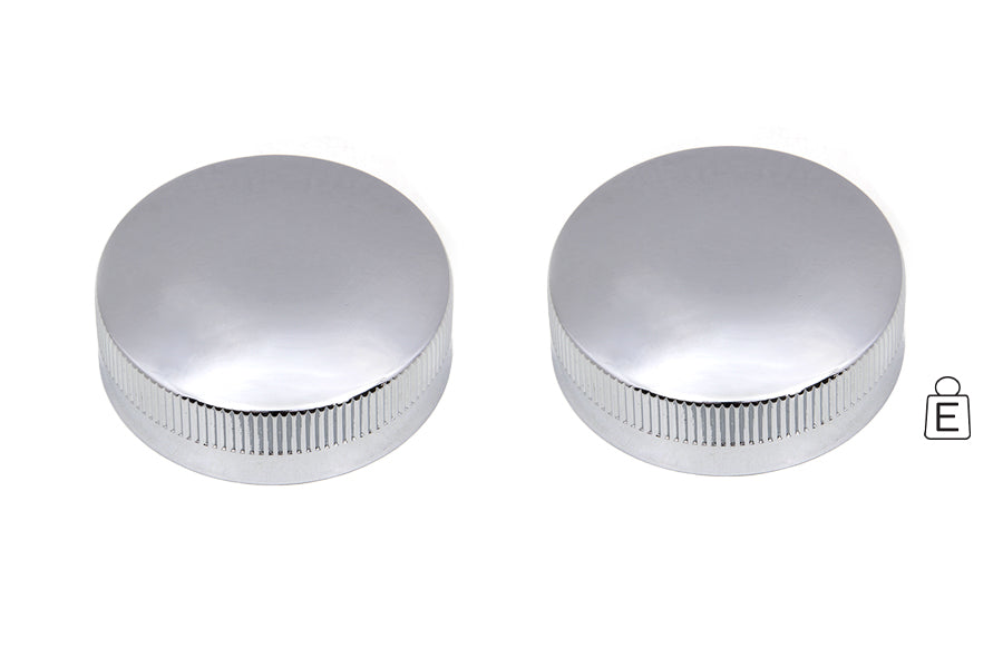 38-7049 - Replica Eaton Style Gas Cap Set Vented Chrome by Wyatt Gatling