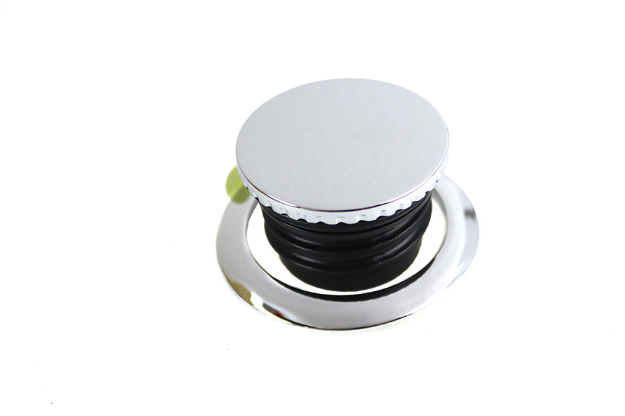 38-7059 - Flush Mount Gas Cap Chrome by V-Twin