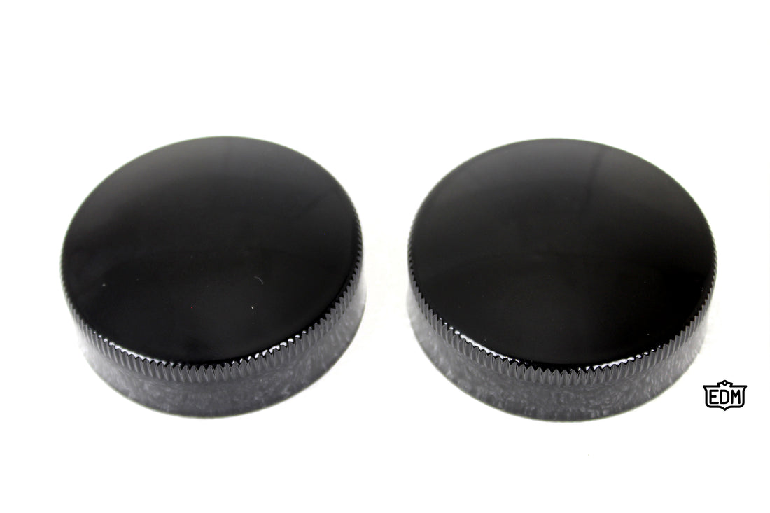 38-7076 - Replica Eaton Style Gas Cap Set Vented Black by Wyatt Gatling