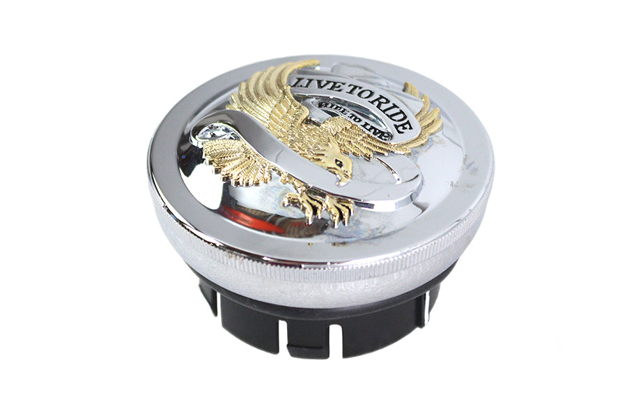 38-7082 - Eagle Spirit Gas Cap Non-Vented Gold by Wyatt Gatling