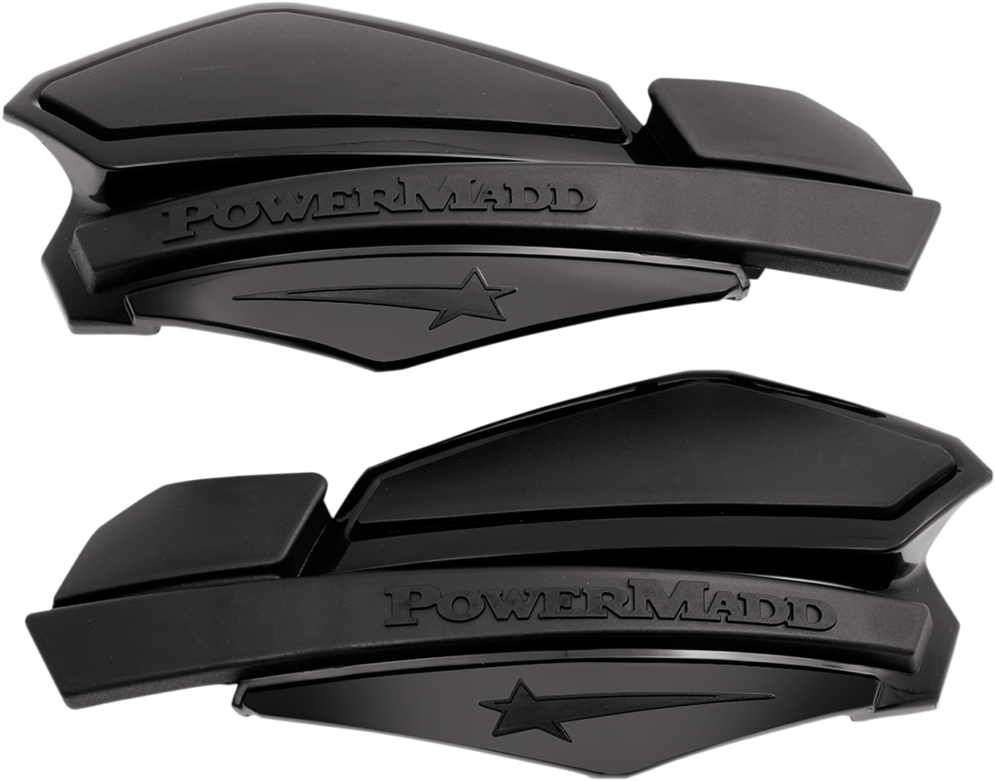 POWERMADD Star Series Handguards - Black/Black 34210