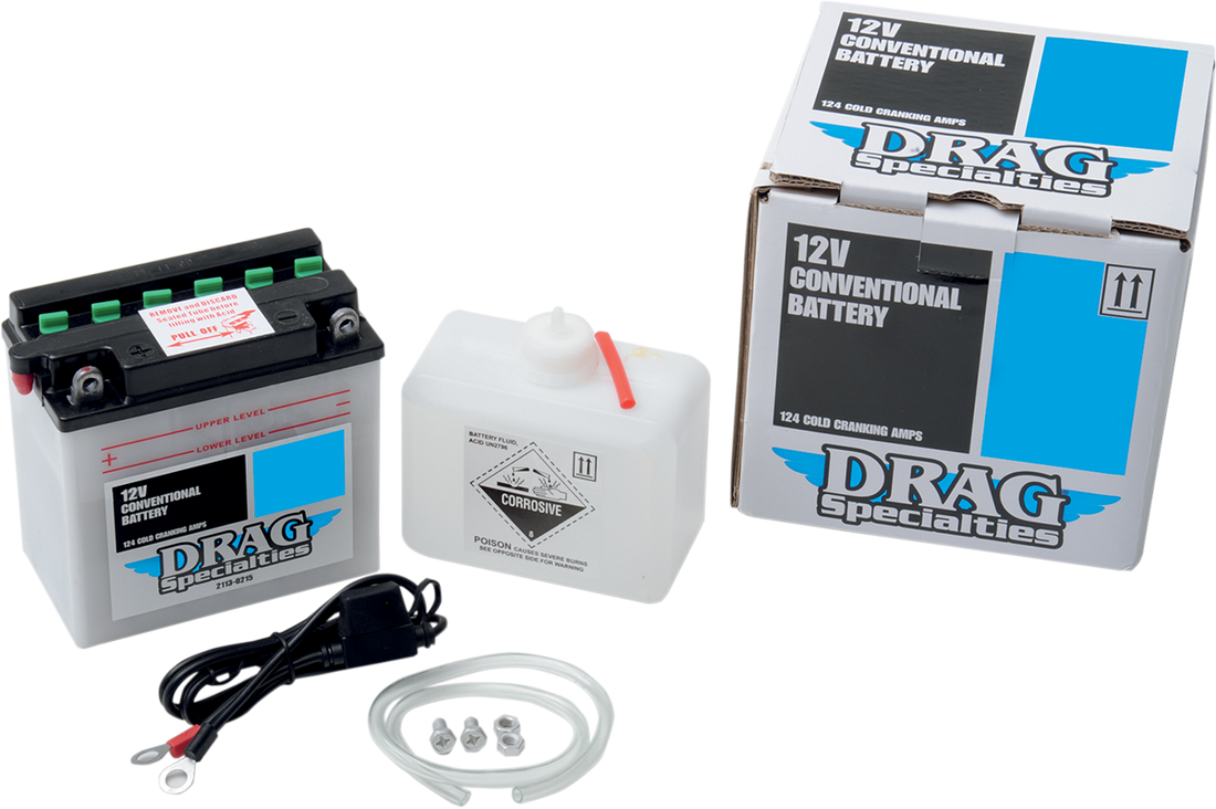 DRAG SPECIALTIES Battery Kit - CB7-A DB7-AFP