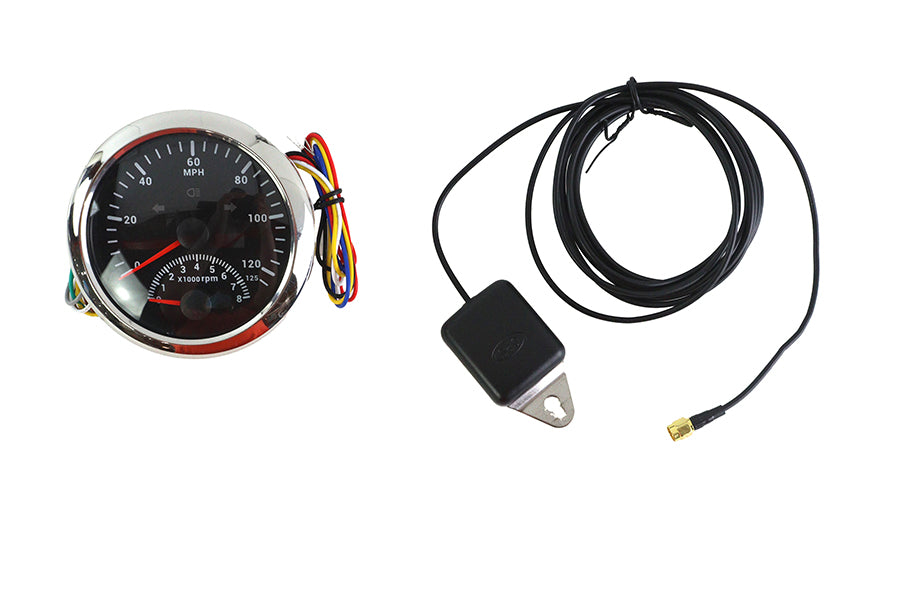 85mm GPS Speedometer and Tachometer Gauge