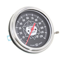 39-0070 - Speedometer with 2:1 Ratio and Red Needle by V-Twin