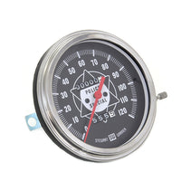 39-0072 - Speedometer with 1:1 Ratio and Red Needle by V-Twin
