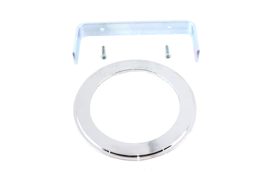 39-0124 - Chrome Speedometer Adapter Ring by V-Twin