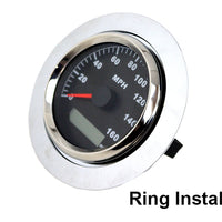 Chrome Speedometer Adapter Ring Kit