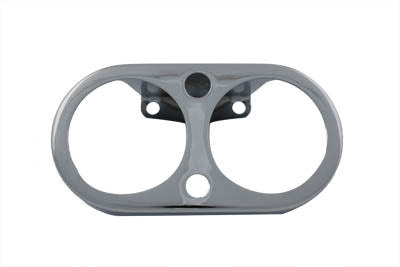39-0139 - Chrome Speedometer and Tachometer Housing by V-Twin