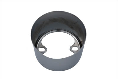 39-0140 - Chrome Speedometer and Tachometer Cup Style Cover by V-Twin
