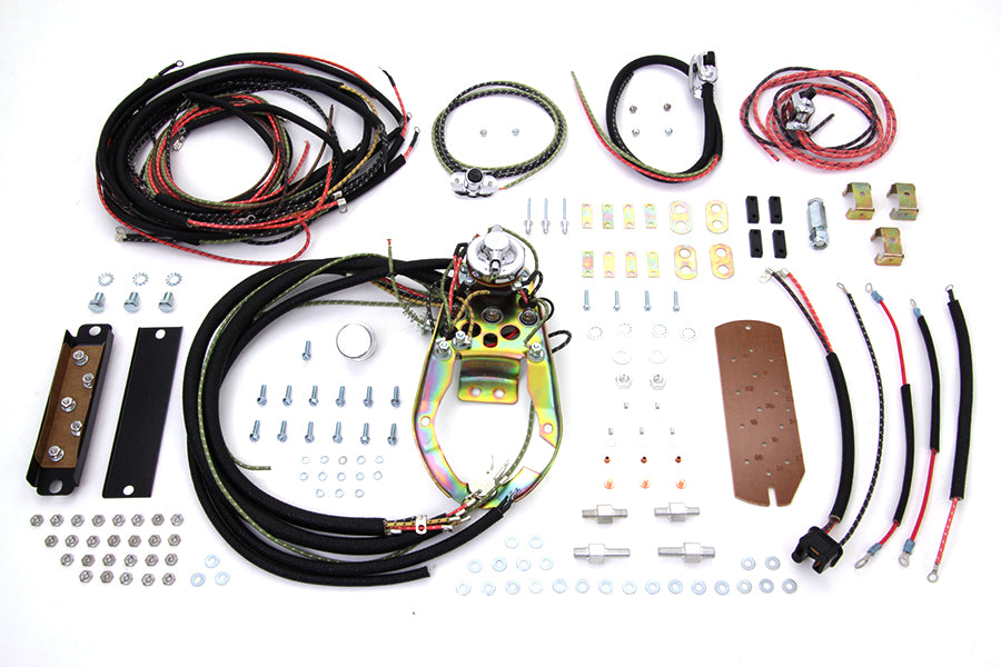39-0185 - Three Light Dash Base Wiring Harness Assembly by V-Twin