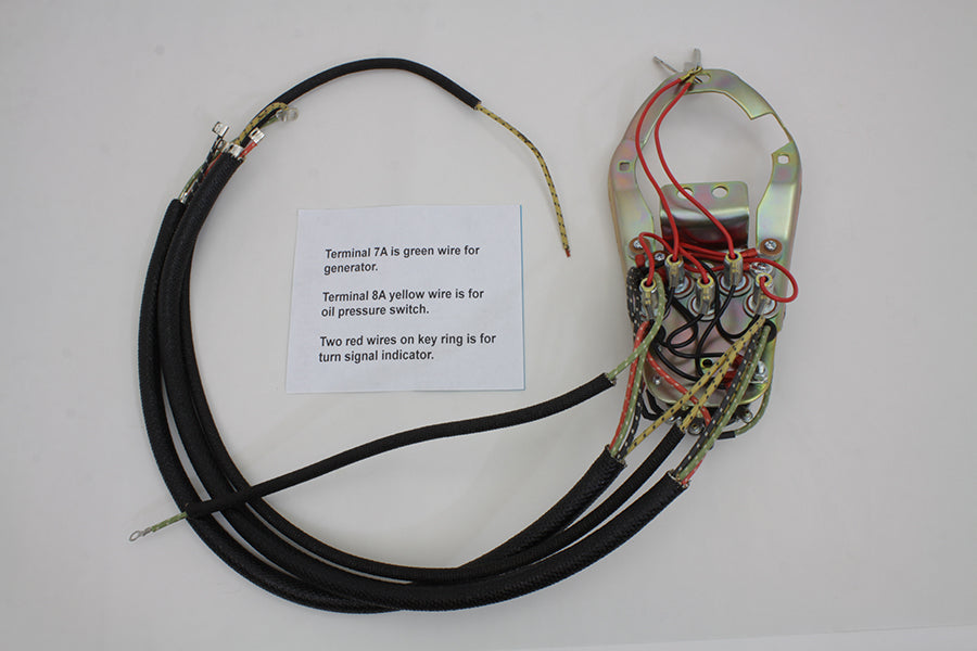 39-0186 - Five Light Dash Base Wiring Harness Assembly by V-Twin