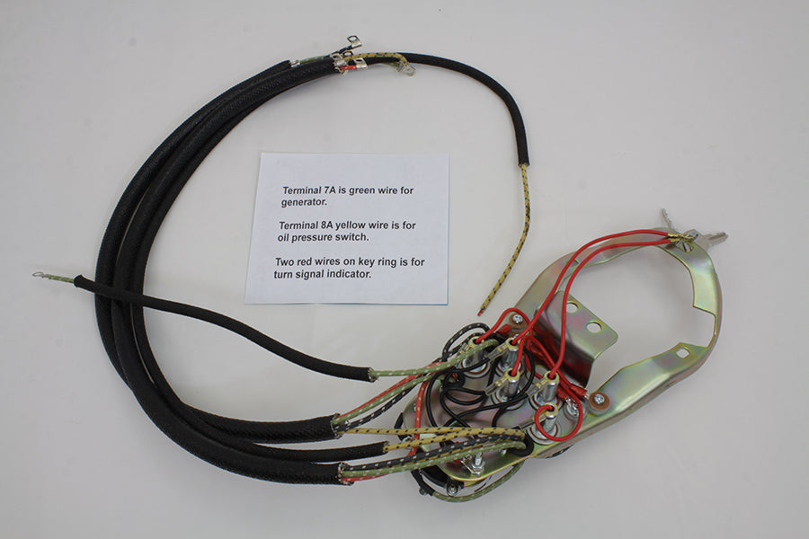39-0186 - Five Light Dash Base Wiring Harness Assembly by V-Twin