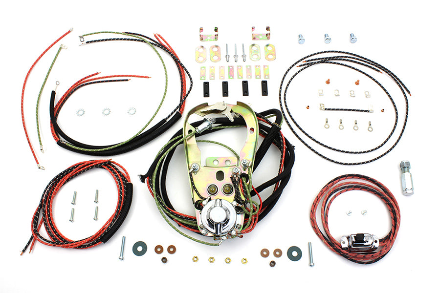 39-0190 - Two Light Dash Base Wiring Harness Assembly by V-Twin