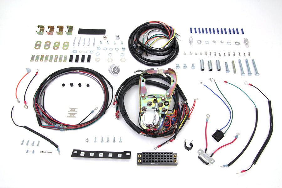 39-0197 - Five Light Dash Base Wiring Harness Assembly by V-Twin