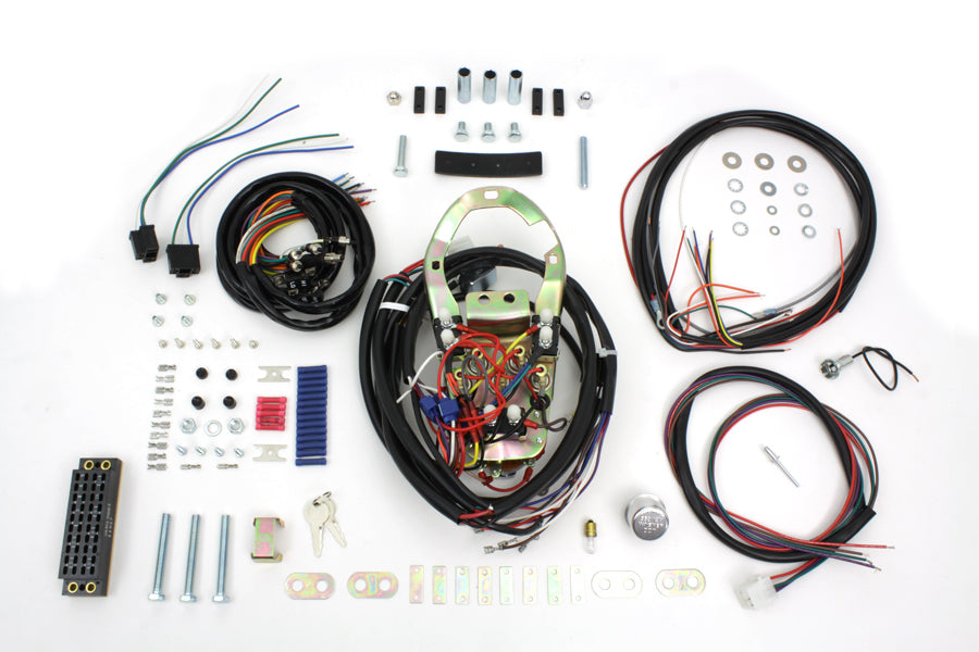 39-0199 - Five Light Dash Base Wiring Harness Assembly by V-Twin
