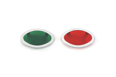 39-0208 - Cateye Dash Panel Lens Kit by V-Twin