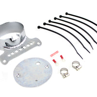 39-0212 - Single Gauge Mount Bracket Chrome by V-Twin