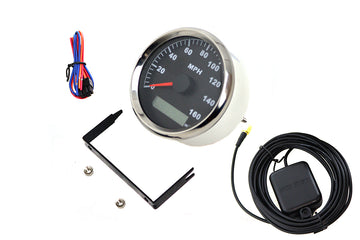 85mm GPS Speedometer Chrome