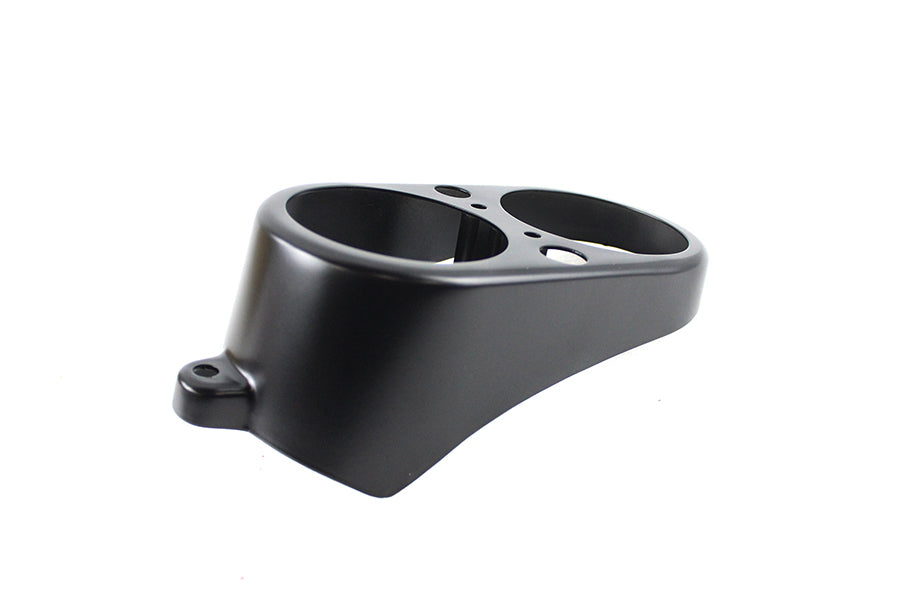 39-0233 - Dash Gauge Housing Matte Black by V-Twin