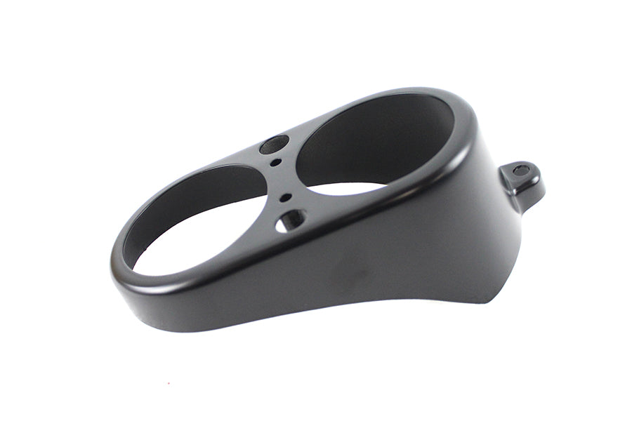 39-0233 - Dash Gauge Housing Matte Black by V-Twin