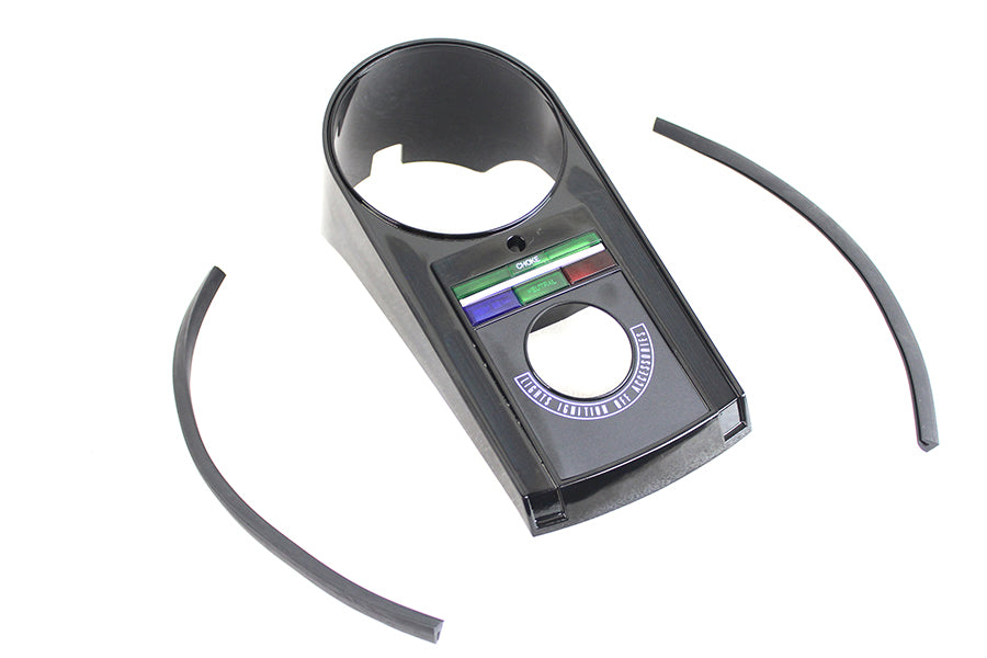 39-0240 - Black Dash Panel by V-Twin