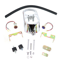 39-0244 - FXS Dash Housing Kit Chrome by V-Twin