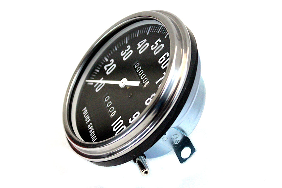 39-0293 - Replica Police 2:1 Speedometer by V-Twin