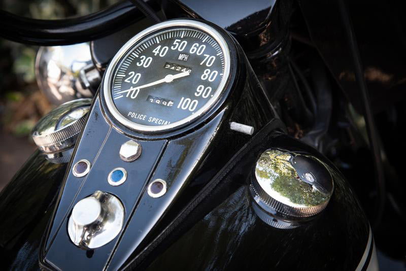 39-0303 - Police Special Speedometer with 1:1 Ratio by V-Twin