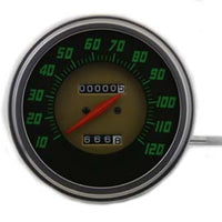 39-0304 - 1:1 Speedometer with Red Needle by V-Twin