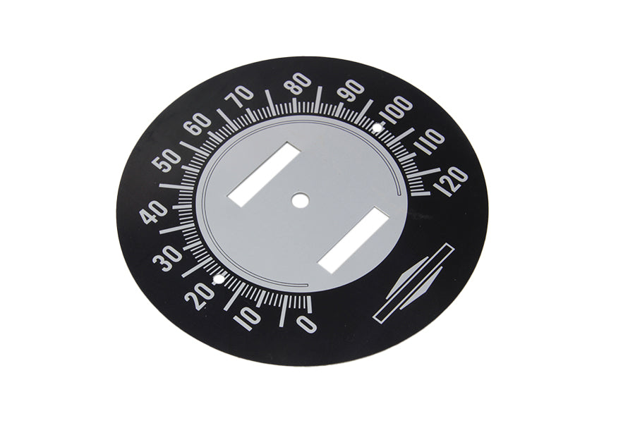 39-0310 - Speedometer Tin Face by V-Twin