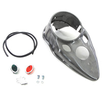 39-0360 - Raw Cateye Dash Panel by V-Twin