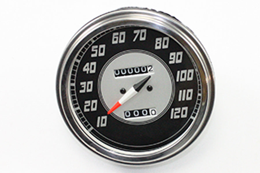 39-0379 - Speedometer with 2240:60 Ratio and Late Needle by V-Twin