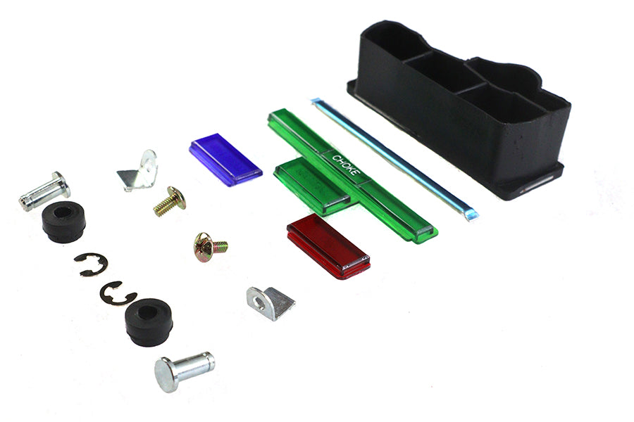 39-0382 - Dash Panel Lens Hardware Kit by V-Twin