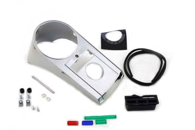 39-0383 - Chrome Dash Panel by V-Twin