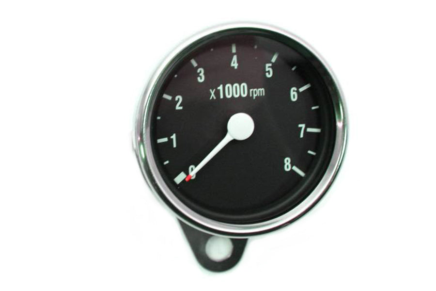 39-0392 - Mini 60mm Electronic Tachometer by V-Twin