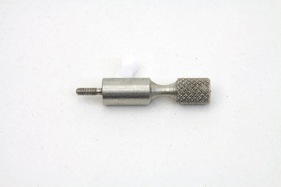 39-0406 - Knurled Stainless Steel Speedometer Reset Knob by V-Twin