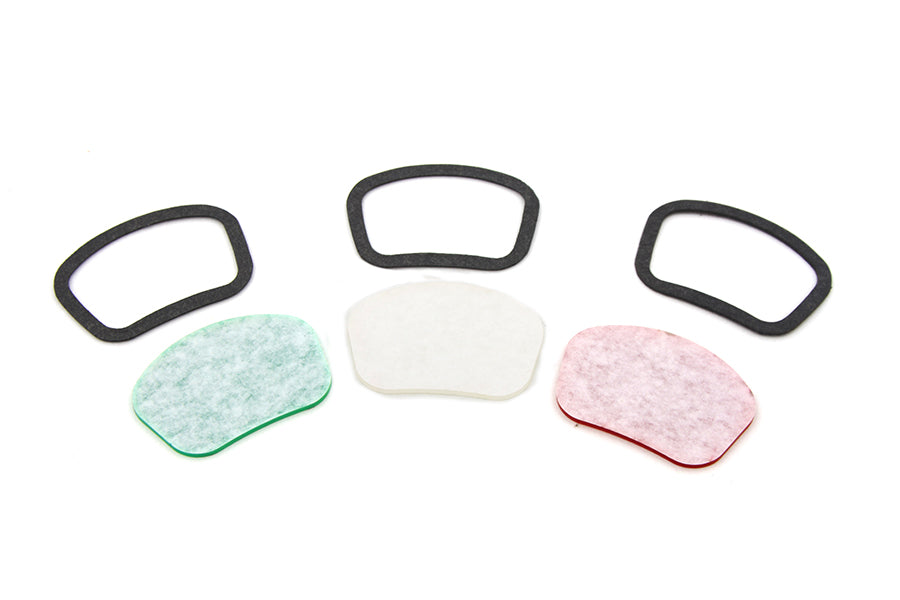 39-0419 - Dash Panel Lens Set by V-Twin