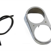 39-0424 - Chrome Dash Cover by V-Twin