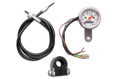 39-0439 - Mini 48mm Speedometer with 2:1 Ratio by V-Twin