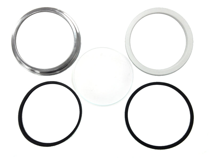 39-0451 - Replica Speedometer Bezel/Lens Kit by V-Twin