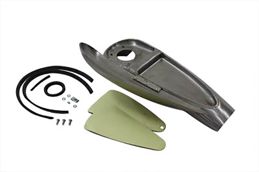 39-0461 - Dash Cover Stash Box Raw by V-Twin