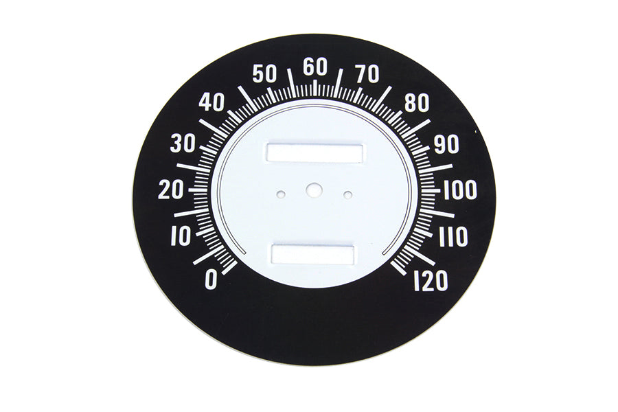 39-0465 - Speedometer Tin Face by V-Twin