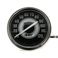 39-0481 - Replica 2:1 Speedometer with White Needle by V-Twin
