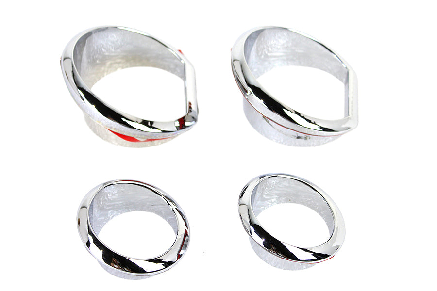 39-0567 - Gauge Trim Kit Chrome by V-Twin