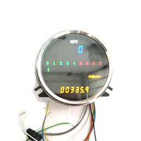 39-0610 - Digital Electronic Speedometer with Tachometer by V-Twin