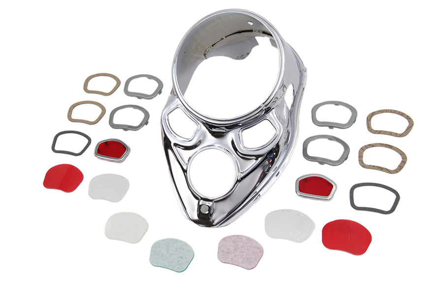 39-0616 - 1937 Dash Panel Kit by V-Twin